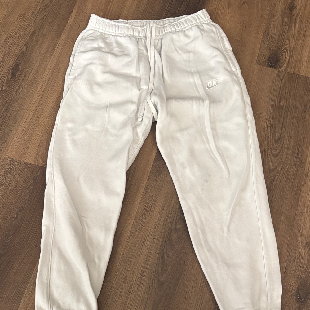Nike Classic White Joggers